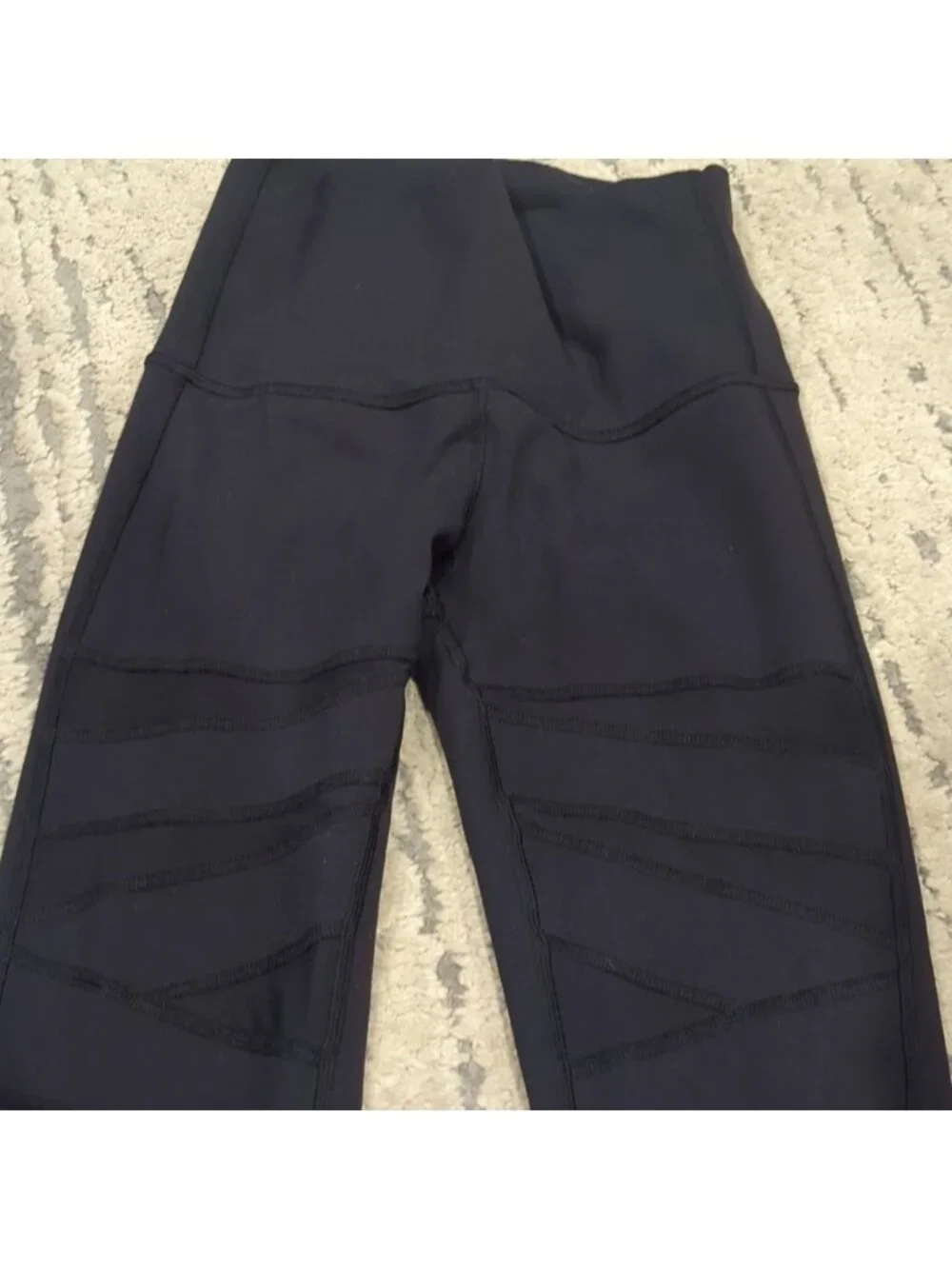 Lululemon Wunder Under Pant (Hi-Rise) (Tech Mesh) Black